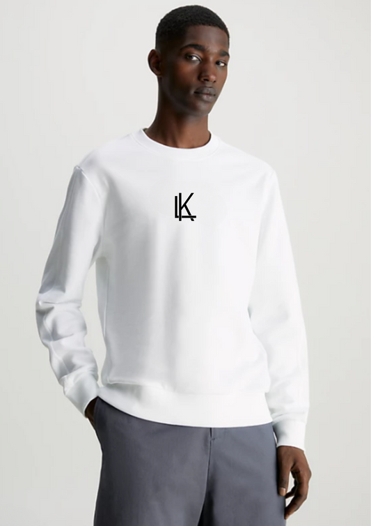 KLY White Crewneck Sweatshirt